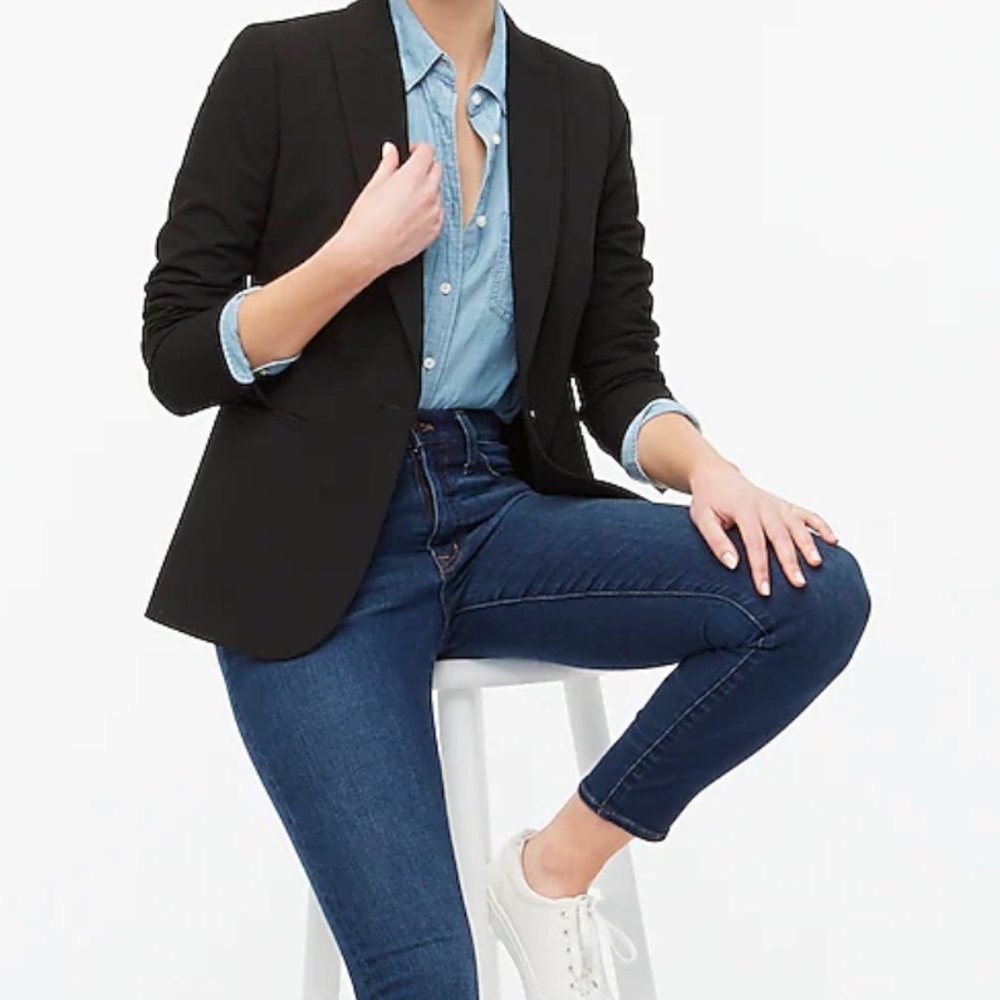 J. Crew Two Button Blazer - image 1
